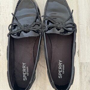 Patent Leather Sperry Loafers